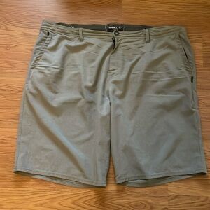 Used Tan Hybrid Quicksilvwr shorts